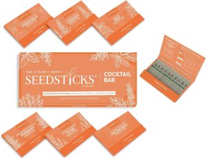 Seedsticks Cocktail Bar Herb Garden Kit